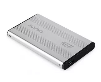 Зовнішня кишеня Maiwo K2501A-U3S Silver (SATA 2.5