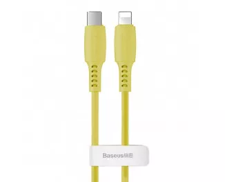 Кабель Lightning > USB Type-C  Baseus Colorful 18W 1.2m Yellow