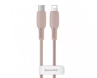 Кабель Lightning > USB Type-C  Baseus Colorful 18W 1.2m Pink