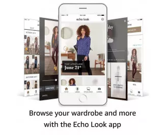 Виртуальный ассистент моды Amazon Echo Look с голосовым ассистентом Amazon Alexa