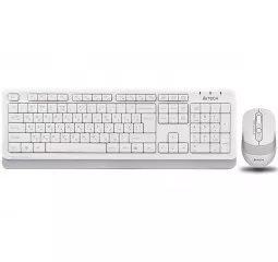 Клавиатура и мышь беспроводная A4Tech FG1010 White USB