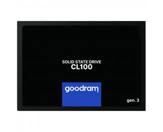SSD накопитель 480Gb GOODRAM CL100 (SSDPR-CL100-480-G3)