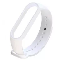 Силіконовий ремінець Xiaomi Mi Band 5/6 White