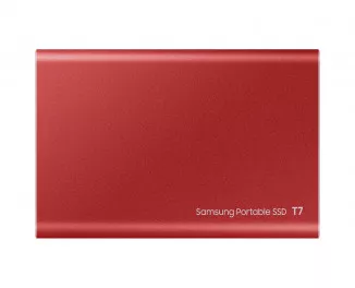 Внешний SSD накопитель 2 TB Samsung T7 Red (MU-PC2T0R/WW)
