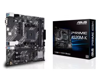 Материнская плата ASUS PRIME A520M-K