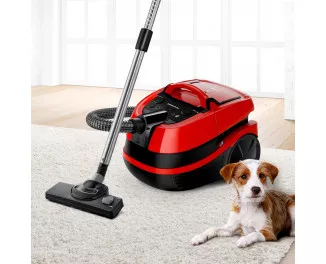 Пилосос BOSCH Serie | 4 AquaWash&Clean BWD421PET Red