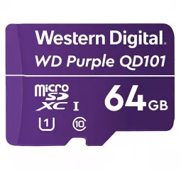 Карта памяти microSD 64Gb WD Class 10 UHS-I (WDD064G1P0C)