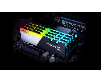 Оперативная память DDR4 16 Gb (3600 MHz) (Kit 8 Gb x 2) G.SKILL Trident Z Neo RGB (F4-3600C18D-16GTZN)