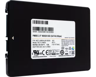 SSD накопитель 960Gb Samsung PM883 (MZ7LH960HAJR-00005)