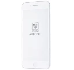 Защитное стекло для Apple iPhone SE 2020 / 8 / 7  PRIME AUTOBOT White