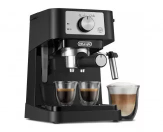Рожковая кофеварка DeLonghi EC 260 BK