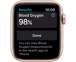 Смарт-часы Apple Watch Series 6 GPS 40mm Gold Aluminum Case with Pink Sand Sport Band (MG123)