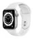 Смарт-часы Apple Watch Series 6 GPS 44mm Silver Aluminum Case with White Sport Band (M00D3)