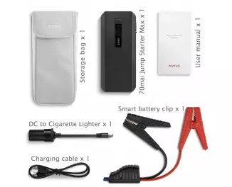 Автономное пусковое устройство Xiaomi 70mai Jump Starter Max 18000 mAh 450A 12V (Midrive PS06)