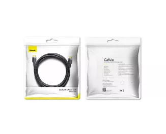 Кабель HDMI > HDMI v 2.0 Baseus Cafule 1.0 m (CADKLF-E01) Black