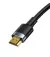 Кабель HDMI > HDMI v 2.0 Baseus Cafule 1.0 m (CADKLF-E01) Black