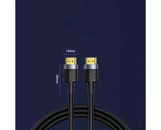 Кабель HDMI > HDMI v 2.0 Baseus Cafule 1.0 m (CADKLF-E01) Black