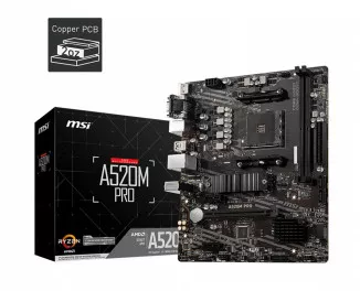 Материнская плата MSI A520M PRO