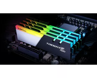Оперативная память DDR4 64 Gb (Kit 32 Gb x 2) (3600MHz) G.SKILL Trident Z Neo (F4-3600C18D-64GTZN)