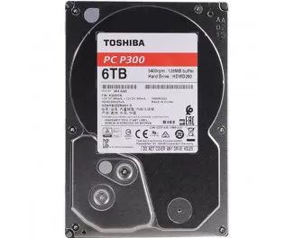 Жесткий диск 6 TB Toshiba P300 (HDWD260UZSVA)