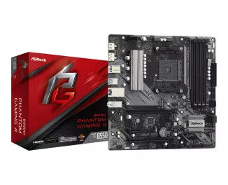 Материнская плата ASRock B550M Phantom Gaming 4