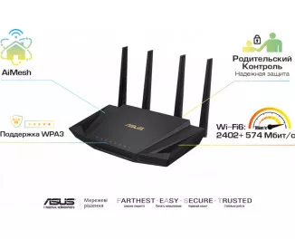 Маршрутизатор ASUS RT-AX58U