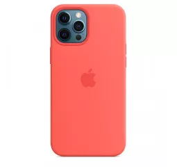 Чехол для Apple iPhone 12 Pro Max  Apple Silicone Case with MagSafe Pink Citrus (MHL93)