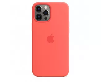 Чехол для Apple iPhone 12 Pro Max  Apple Silicone Case with MagSafe Pink Citrus (MHL93)
