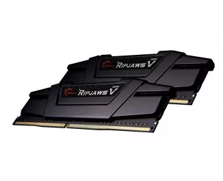Оперативная память DDR4 64 Gb (4000 MHz) (Kit 32 Gb x 2) G.SKILL Ripjaws V Black (F4-4000C18D-64GVK)