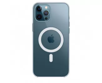 Чехол для Apple iPhone 12 Pro Max  Apple Silicone Case with MagSafe Clear Case (MHLN3)