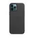 Чехол для Apple iPhone 12 Pro Max  Apple Leather Case with MagSafe Black (MHKM3)