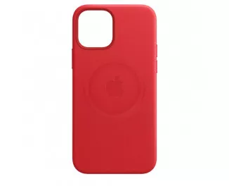 Чохол для Apple iPhone 12 Pro Max Apple Leather Case with MagSafe (PRODUCT)RED (MHKJ3)