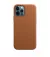 Чохол для Apple iPhone 12 Pro Max Apple Leather Case with MagSafe Saddle Brown (MHKL3)