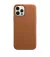 Чохол для Apple iPhone 12 Pro Max Apple Leather Case with MagSafe Saddle Brown (MHKL3)