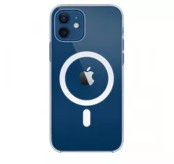Чехол для Apple iPhone 12 / 12 Pro  Apple Silicone Case with MagSafe Clear Case (MHLM3)