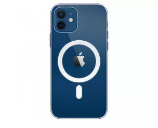 Чехол для Apple iPhone 12 / 12 Pro  Apple Silicone Case with MagSafe Clear Case (MHLM3)