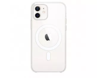 Чехол для Apple iPhone 12 / 12 Pro  Apple Silicone Case with MagSafe Clear Case (MHLM3)