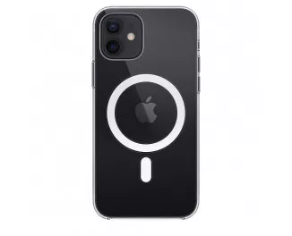 Чехол для Apple iPhone 12 / 12 Pro  Apple Silicone Case with MagSafe Clear Case (MHLM3)
