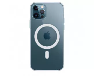 Чехол для Apple iPhone 12 / 12 Pro  Apple Silicone Case with MagSafe Clear Case (MHLM3)