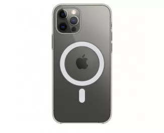 Чехол для Apple iPhone 12 / 12 Pro  Apple Silicone Case with MagSafe Clear Case (MHLM3)