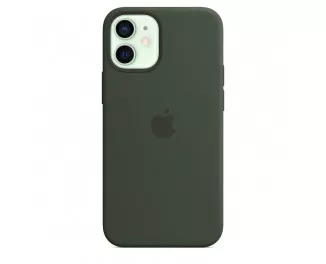 Чехол для Apple iPhone 12 mini  Silicone Case Green
