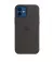 Чохол для Apple iPhone 12 / 12 Pro Apple Silicone Case with MagSafe Black (MHL73)