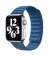 Кожаный ремешок для Apple Watch 38/40 mm Leather Link Surf Blue