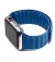 Кожаный ремешок для Apple Watch 38/40 mm Leather Link Surf Blue