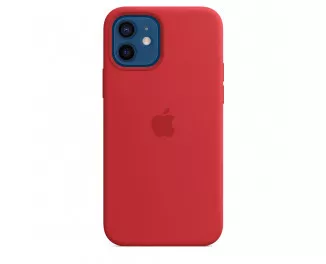 Чехол для Apple iPhone 12 mini  Silicone Case with MagSafe (PRODUCT)RED