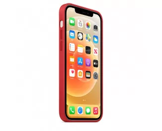 Чехол для Apple iPhone 12 mini  Silicone Case with MagSafe (PRODUCT)RED