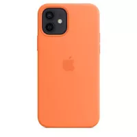 Чохол для Apple iPhone 12 mini Silicone Case with MagSafe Kumquat