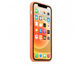 Чохол для Apple iPhone 12 mini Silicone Case with MagSafe Kumquat