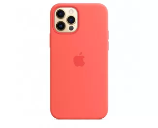 Чехол для Apple iPhone 12 Pro Max  Silicone Case with MagSafe Pink Citrus