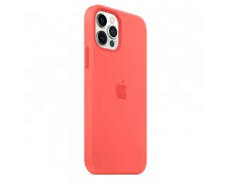 Чехол для Apple iPhone 12 Pro Max  Silicone Case with MagSafe Pink Citrus